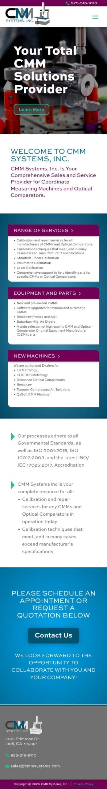 CMM-Systems-Inc-mobile CMM Systems Inc. mobile site